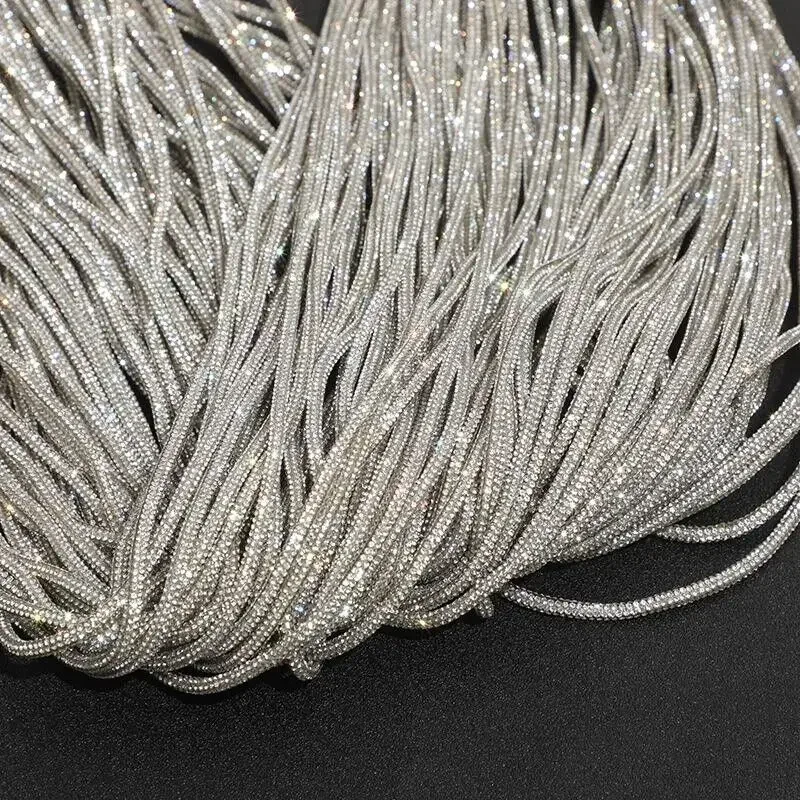 Event Suppliers - Strass-Kristall-Schnürsenkel und Kapuzenpullover mit Kordelzug, funkelndes