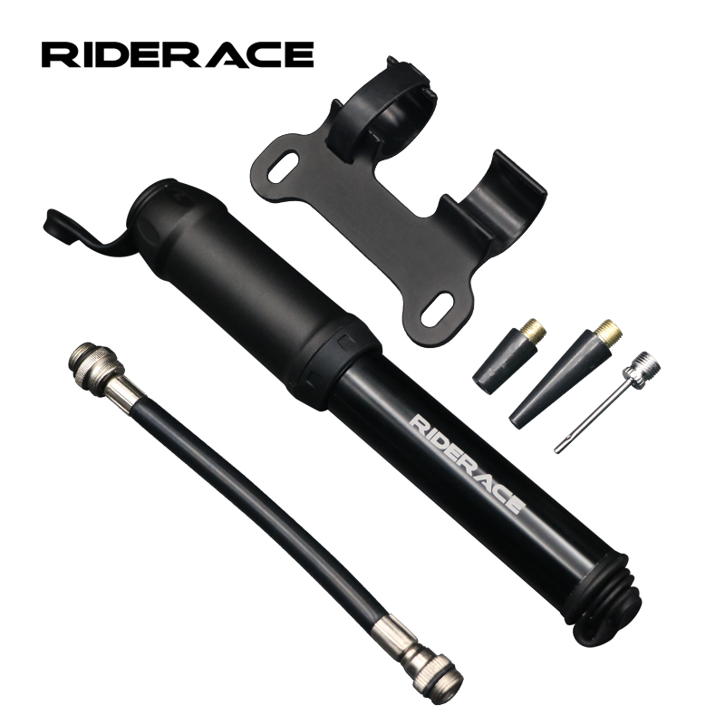 Balloon Pump Hand - Tragbare Fahrradpumpe mit Schlauch, Ballnadel, Handluftpumpe