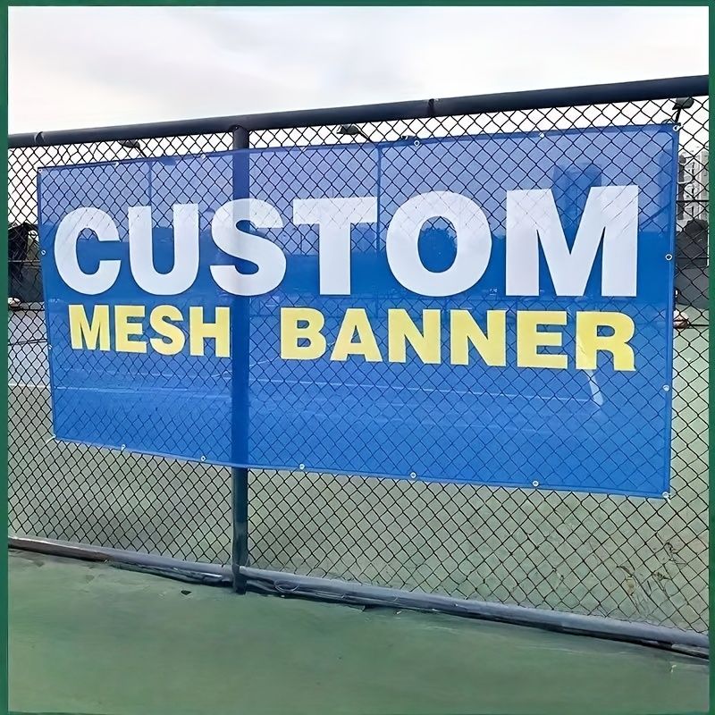 1 Stück anpassbares Mesh-Banne – Event Support Bewertung und Preis