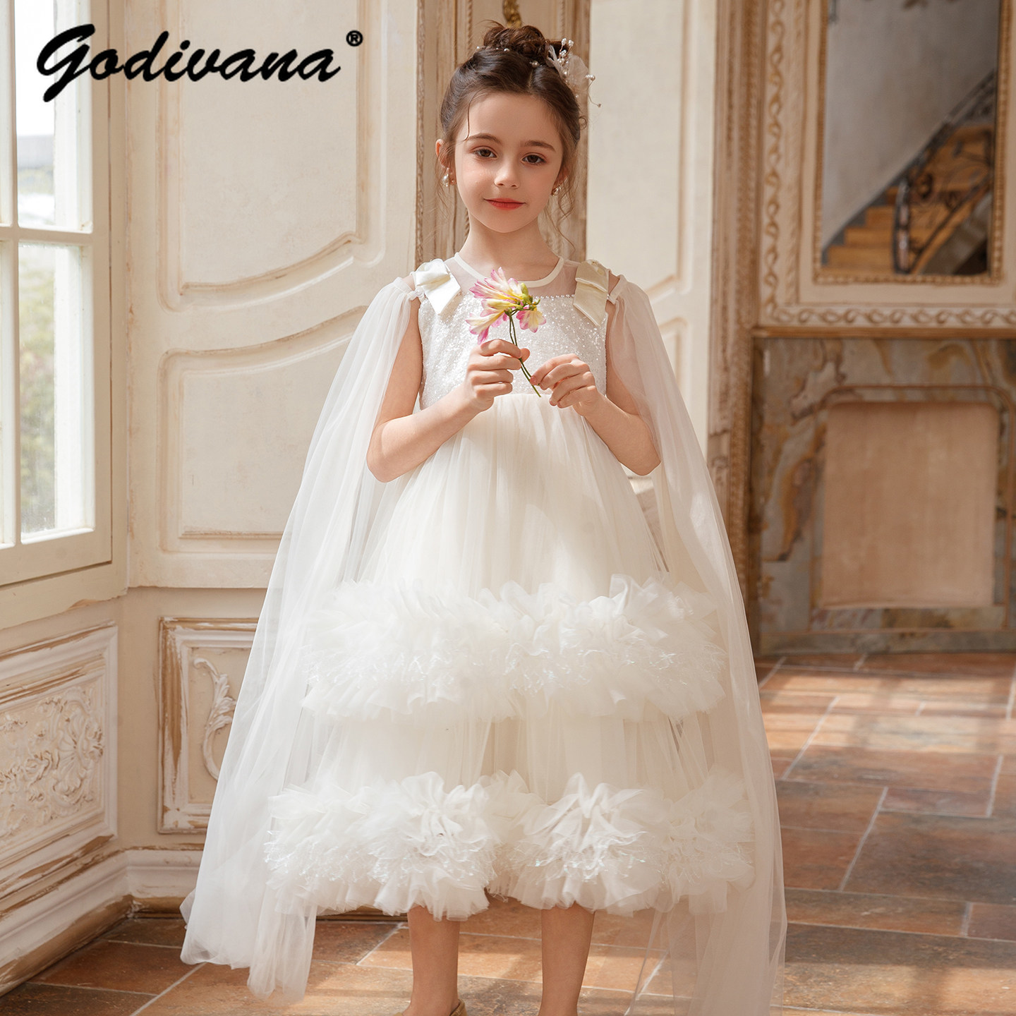 Süßes Mädchen-Prinzessinnenkle – Glitter Tablecloth Bewertung und Preis