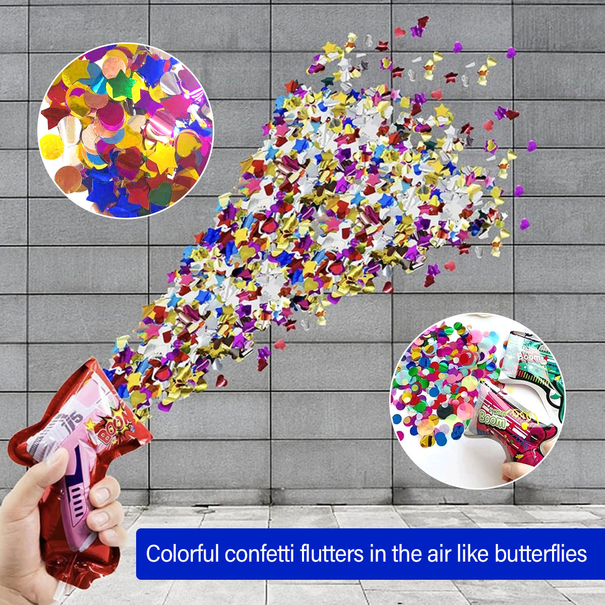 10/20/30 Stück Feuerwerk aufbl – Confetti Cannon Tube Bewertung und Preis