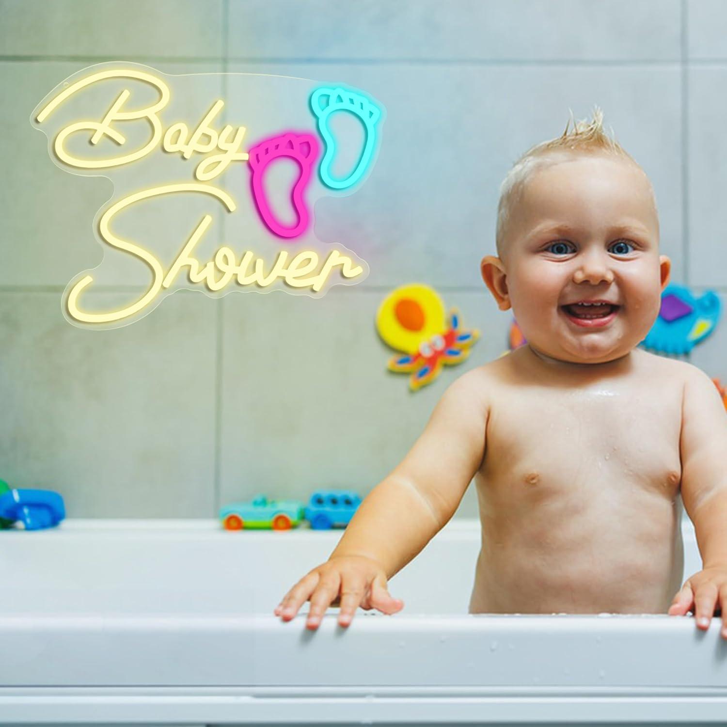 Baby-Shower-Neonschild „Oh Bab – Neon Sign Party Bewertung und Preis